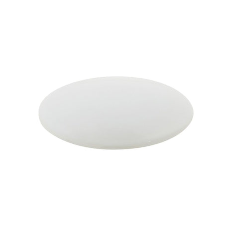 Vado Wastes & Fittings Round Universal Basin Waste Ceramic Clic-Clac Waste Cover Cap - White - WG-395-CAP/RO-WHT
