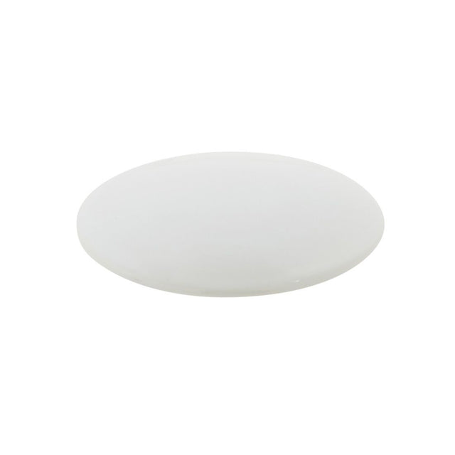Vado Wastes & Fittings Round Universal Basin Waste Ceramic Clic-Clac Waste Cover Cap - White - WG-395-CAP/RO-WHT