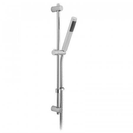 Vado Single-Function Slide Rail Shower Kit in chrome with handheld showerhead and adjustable rail