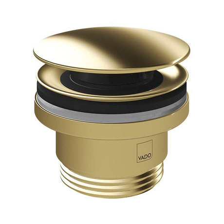 Vado Cameo Universal Basin Waste - Satin Brass - WG-395-SBR