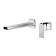 Nuie Windon Wall Mounted 2-Hole  Basin Mixer Tap without Plate - Chrome - WIN381