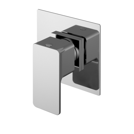Nuie Windon Modern chrome concealed diverter valve with sleek minimalist design for bathroom fixtures