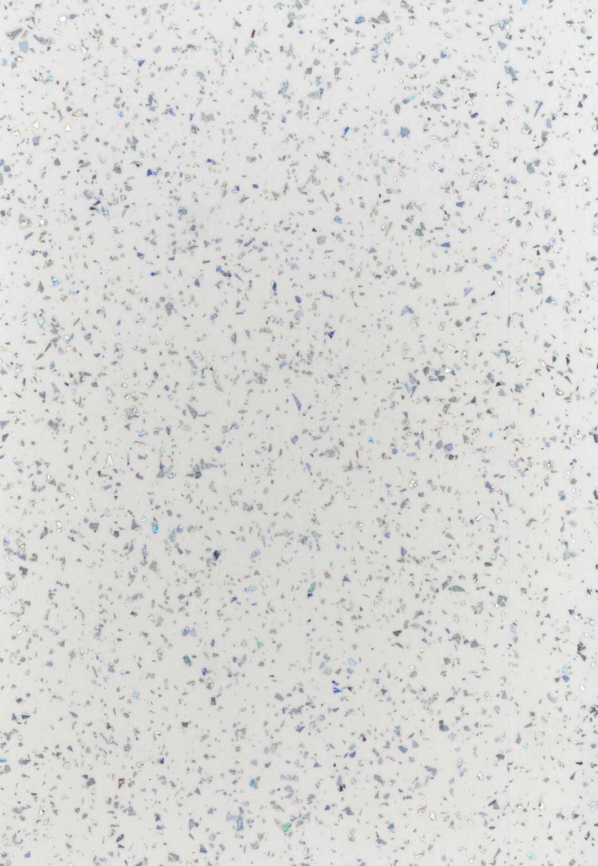Hudson Reed White Sparkle high gloss bathroom wall panel with sparkling white diamond effect and durable polyester resin finish