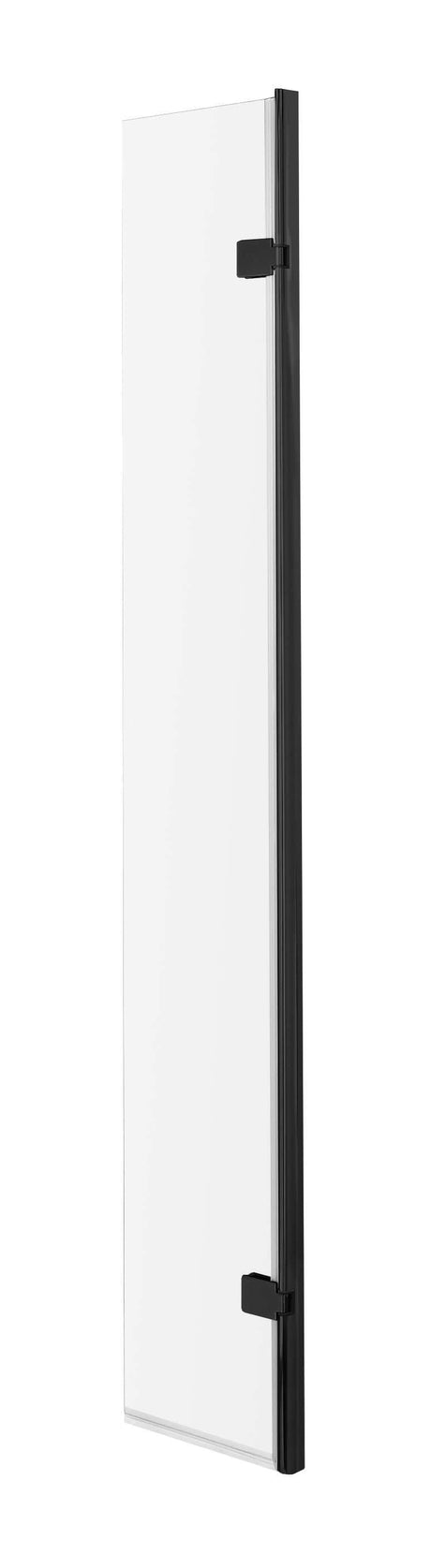 Hudson Reed 300mm wetroom swing screen with 8mm toughened glass and polished chrome finish.