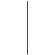 Hudson Reed Black Wetroom Screen adjustable ceiling post with sleek modern design and durable finish