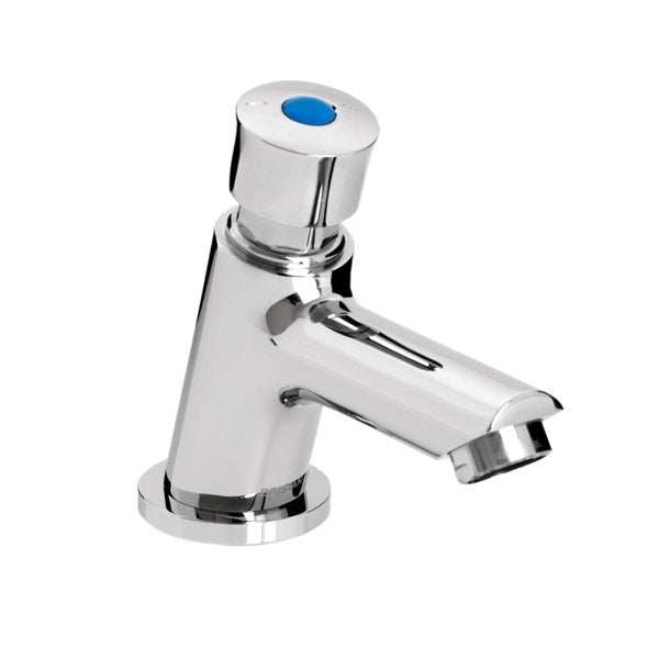 Bristan Z2 LUX Single Flow Regulator Luxury Timed Flow Basin Tap - Chrome - Z2 LUX 1/2 C