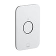 Vado Zone 1 Button 1 Outlet Vertical Concealed Stop Valve To Pair - Chrome - ZON-143-CP