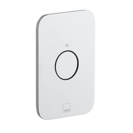 Vado Zone 1 Button 1 Outlet Vertical Concealed Stop Valve To Pair - Chrome - ZON-143-CP