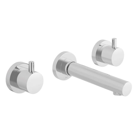 Vado Zoo 3 Hole Wall Mounted Basin Mixer Tap - Polished Chrome - ZOO-109-C/P