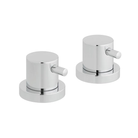Vado Zoo Deck Mounted Valves Pair - Chrome - ZOO-142/PR-3/4-C/P