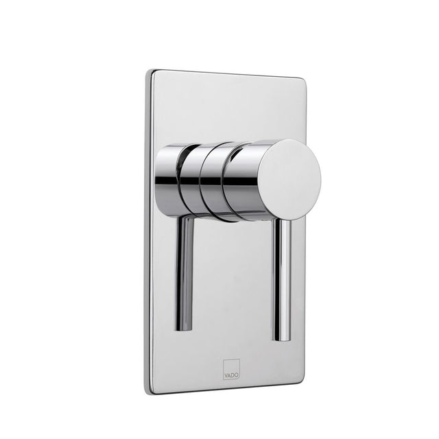 Vado Zoo 1 Outlet Manual Shower Valve - Polished Chrome - ZOO-145A/SQ-C/P