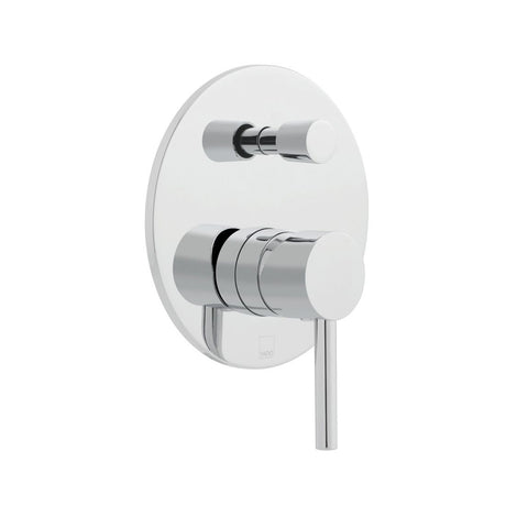 Vado Zoo 2 Outlet Manual Shower Valve with Diverter - Polished Chrome - ZOO-147A/RO-C/P