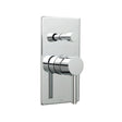 Vado Zoo 2 Outlet Manual Shower Valve with Diverter - Polished Chrome - ZOO-147A/SQ-C/P