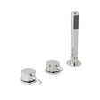 Vado Zoo 3 Hole Bath Shower Mixer Without Spout - Polished Chrome - ZOO-232NS-CP