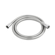 Vado Zoo Smoothflex Anti Twist Silver Hose - Chrome - ZOO-HOSE/AT-DB-SIL