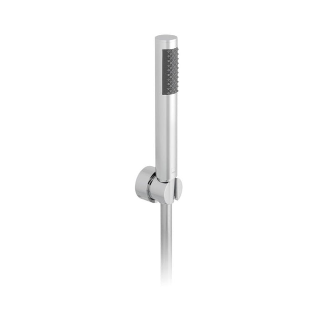 Vado Zoo Single Function Hand Held Shower Head with Hose and Bracket - Polished Chrome - ZOO-SFMK-C/P