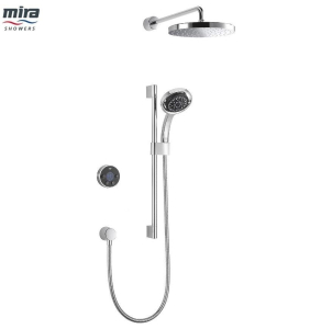 Mira Platinum Dual Rear Fed Digital Shower - Pumped - 1.1796.004 1.1796.004
