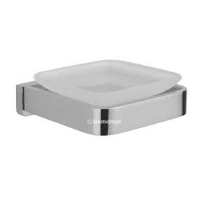 Tre Mercati Contemporary Wall Mounted Soap Dish - Chrome - 3201 3201