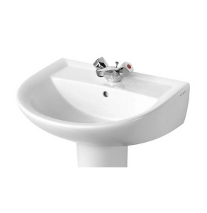 Armitage Shanks Sandringham 21 Wall Hung Basin 550mm Wide 1 Tap Hole AS10000