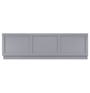Bayswater Plummett Grey MDF Bath Front Panel 1800mm Wide BAY1169