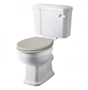 Hudson Reed Richmond Close Coupled Excluding Seat Toilet WC with Cistern - White - CCR014 CCR014