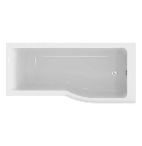 Ideal Standard Concept Air P-Shaped Plus Shower Bath 1700 X 800mm Right Handed - E114501 - E114501 IS10354