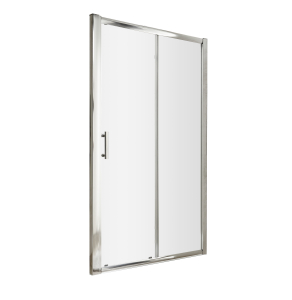 Nuie Pacific Contemporary Sliding Shower Door Polished Chrome 1500mm Single - AQSL15 AQSL15