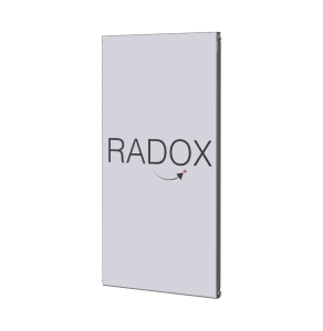 Radox Quartz DesignerVertical Radiator 800mm H x 420mm WColoured Glass RXQZ-0800420-GL