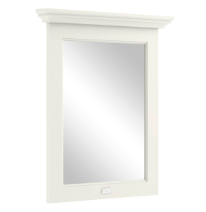Bayswater Pointing White Bathroom Mirror 700mm High x 600mm Wide BAY1051