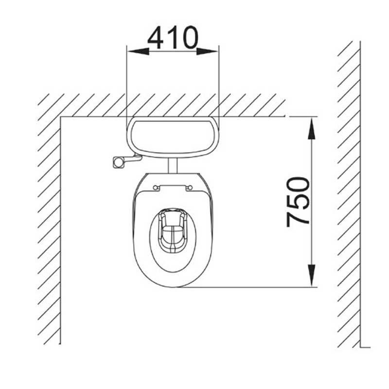 Nymas Nyma PRO Doc M Low Level Toilet Ware Set - White Ring Seat - LLWARESET/WH