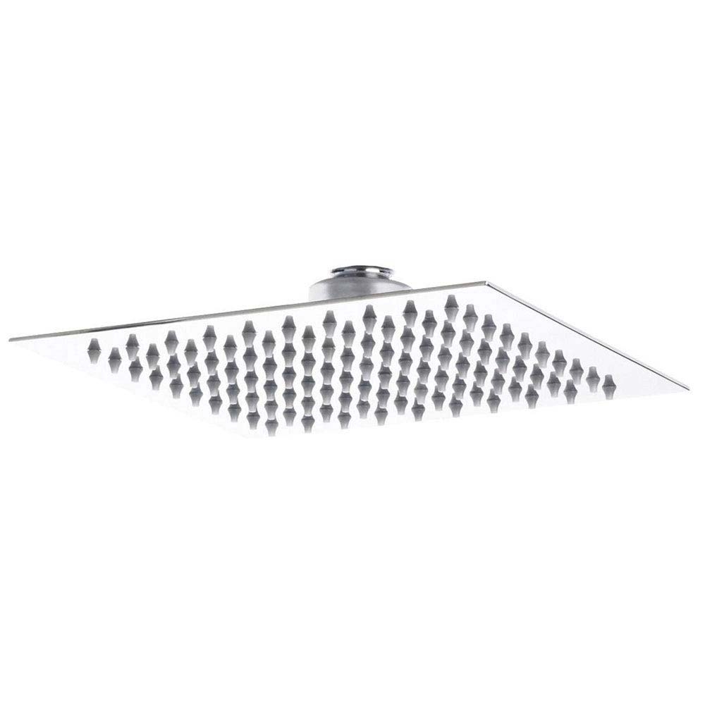 Hudson Reed Square Modern Fixed Shower Head 200mm x 200mm - Chrome - A3088 