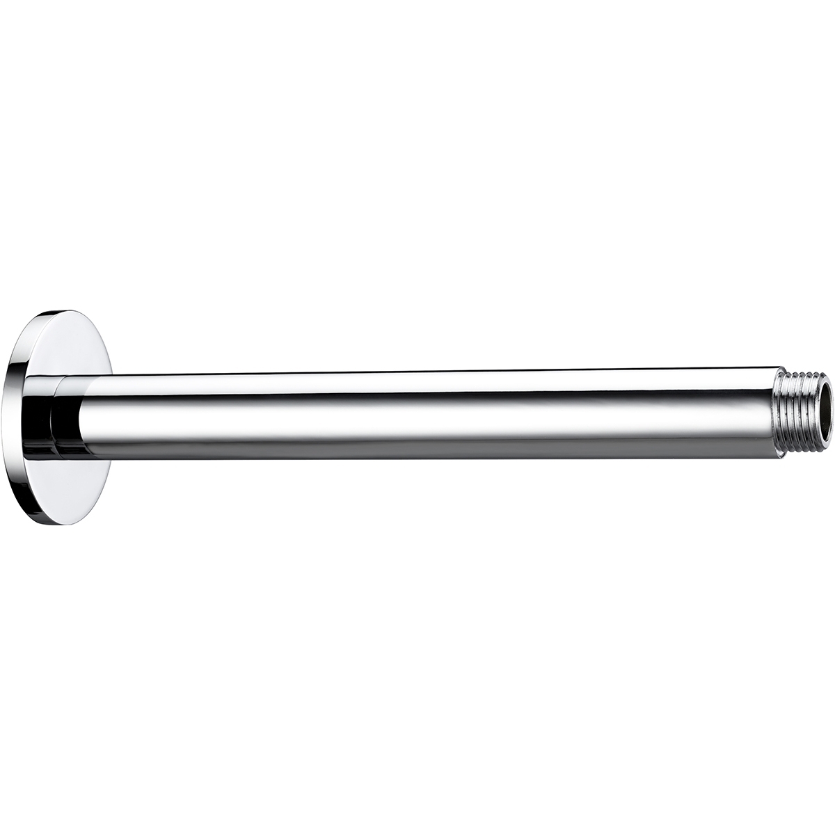 Bristan Round Ceiling Mounted Shower Arm, 200mm Length, Chrome 