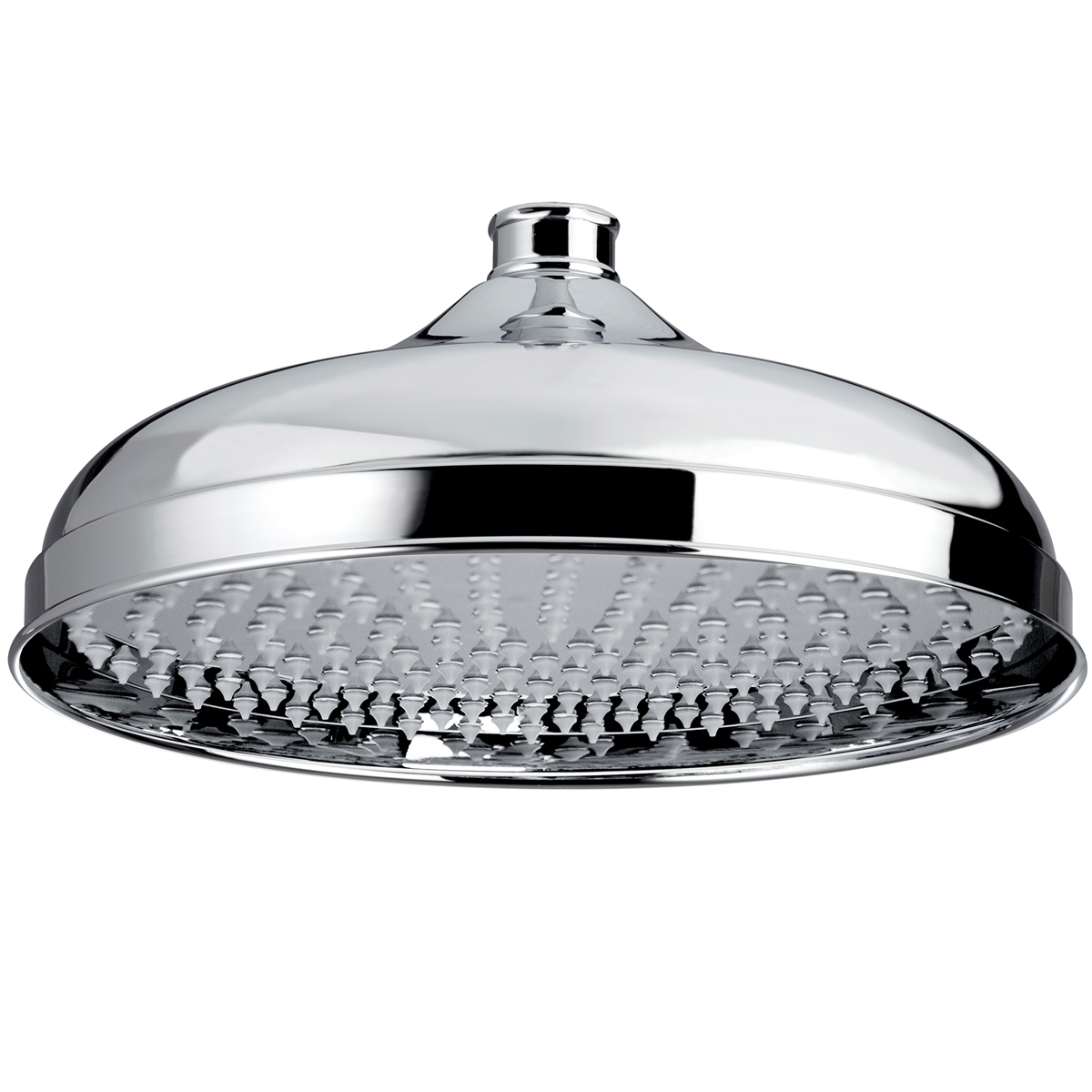 Bristan Traditional Round Fixed Shower Head 300mm Diameter - Chrome - FH TDRD03 C 