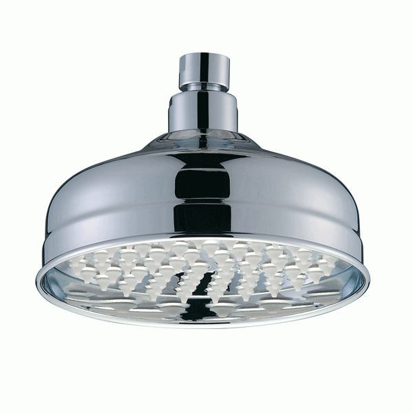Bristan Traditional Fixed Round Shower Head140mm Diameter - Chrome - FH TDRD01 C 