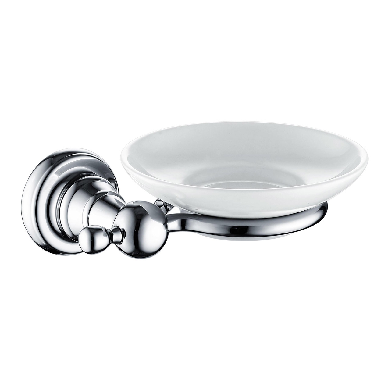 Bristan 1901 Traditional Brass Soap Dish - Chrome Plated - N2 DISH C 