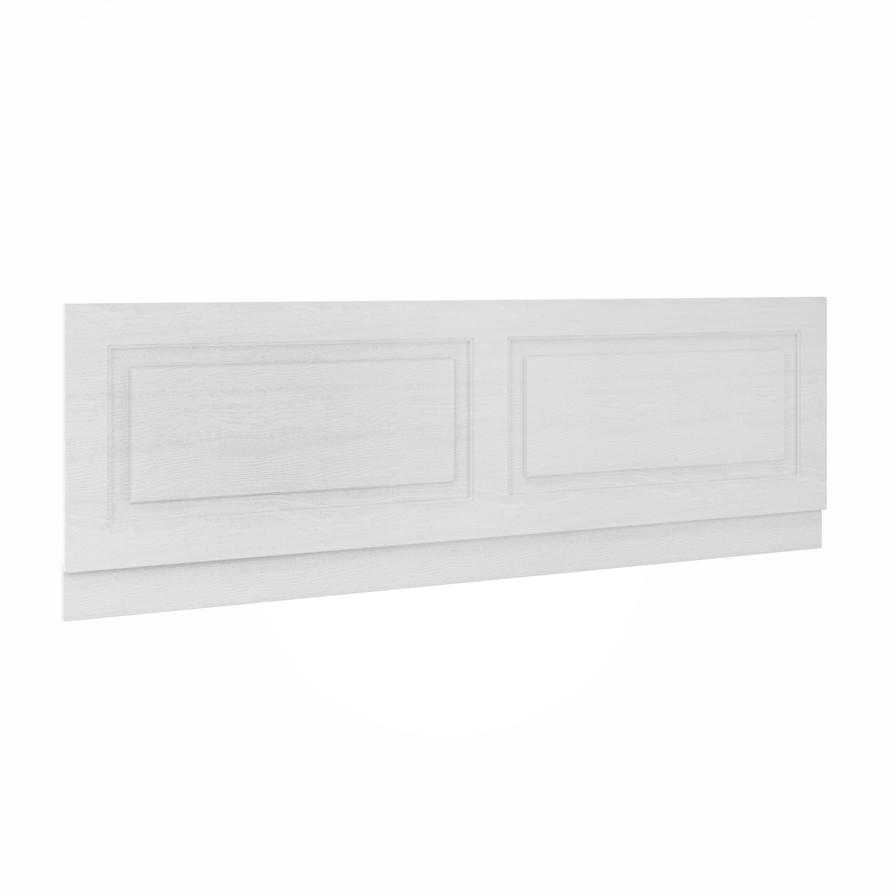 Nuie York White Ash Traditional 1700mm Bath Front Panel - OLP105 