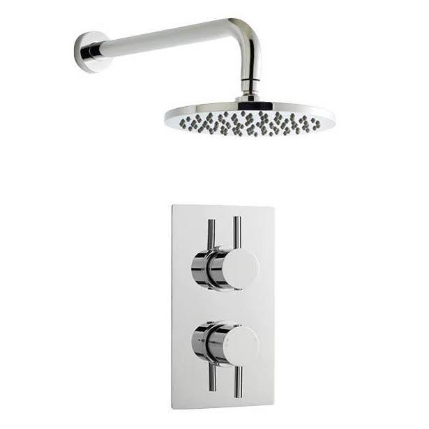 Premier Round Dual Concealed Mixer Shower with Fixed Head - PBS013 