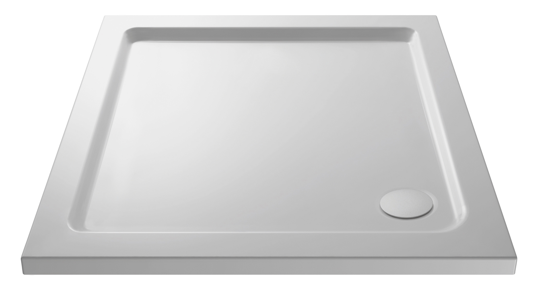 Nuie Shower Trays White Contemporary Square Tray 900x900mm - NTP010 